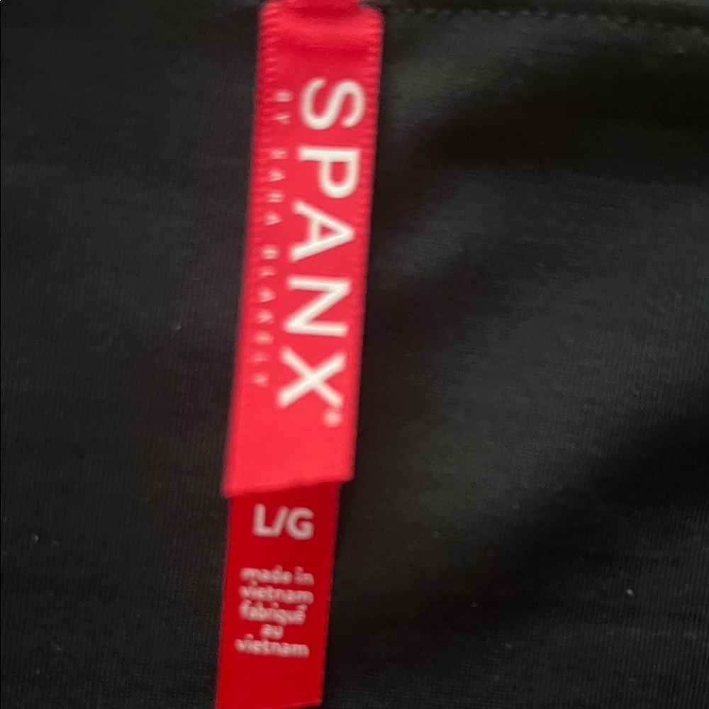 SPANX Black High-Waisted Leggings - Picture 4 of 6